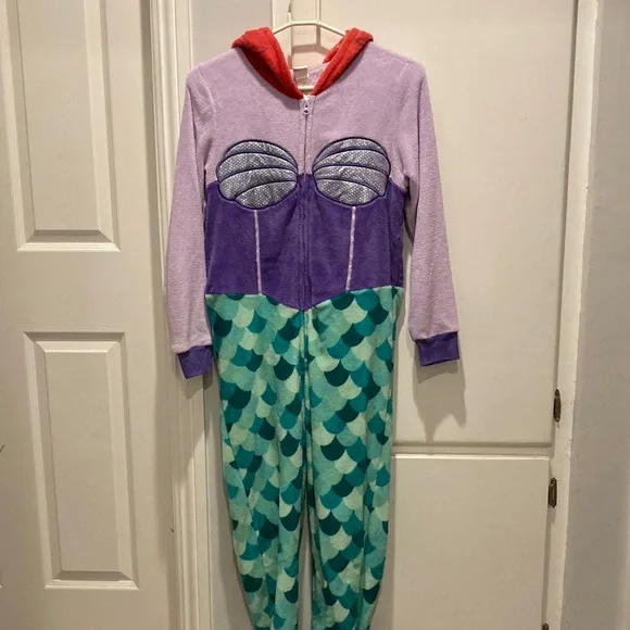 Disney Intimates Sleepwear The Little Mermaid Adult Onesie